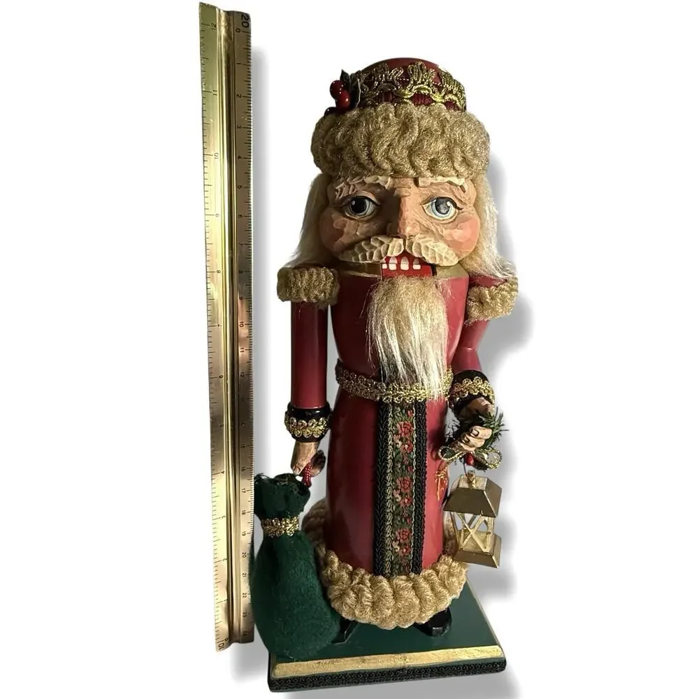 BRN License Design St. Nicholas Santa Claus Father Christmas VTG Nutcracker